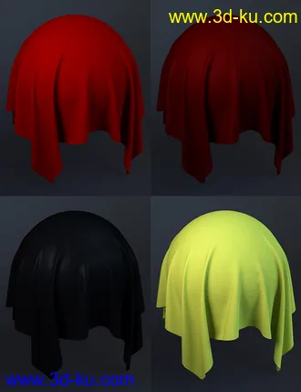 3D打印模型Basic Fabric Iray Shaders的图片