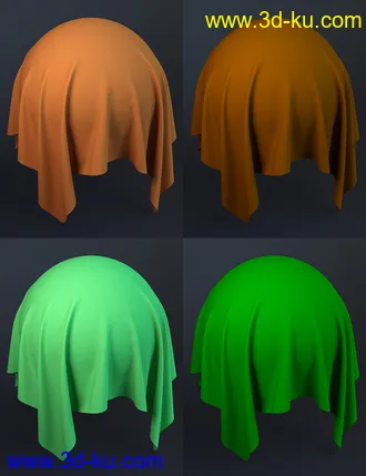 3D打印模型Basic Fabric Iray Shaders的图片