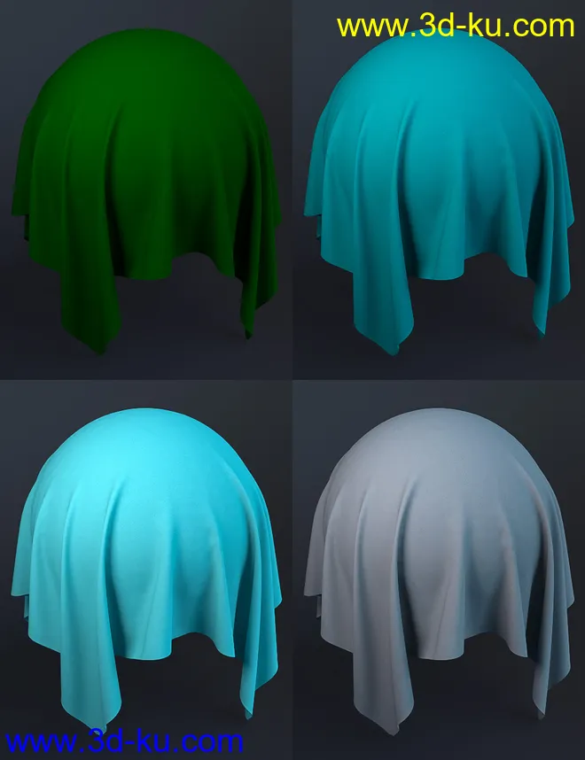 Basic Fabric Iray Shaders模型的图片5