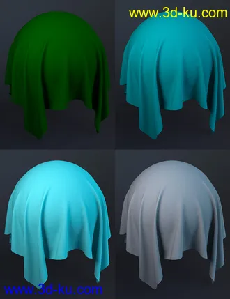 3D打印模型Basic Fabric Iray Shaders的图片