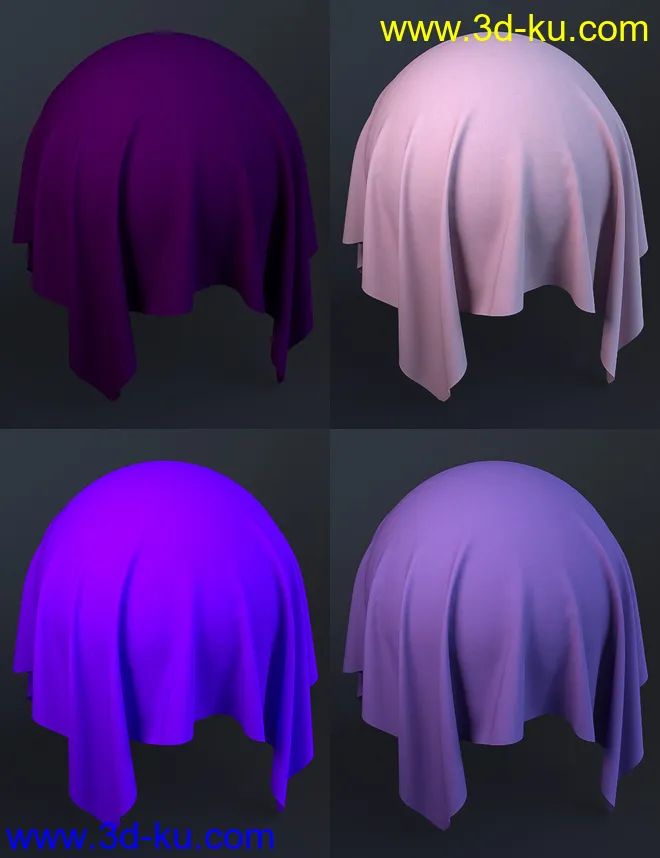 Basic Fabric Iray Shaders模型的图片7