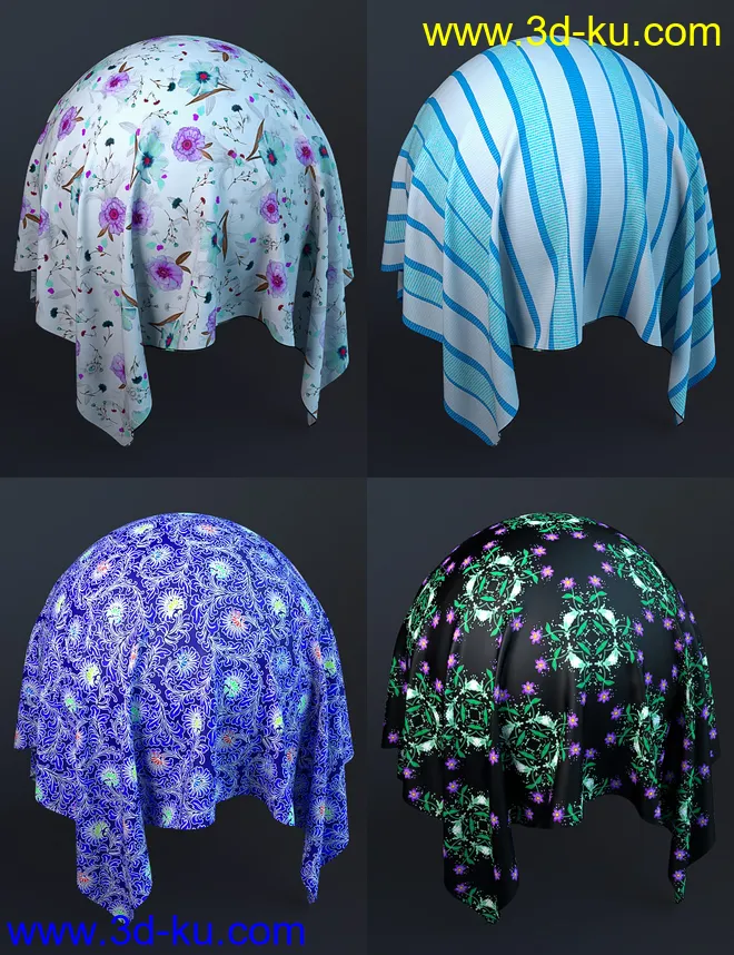 Basic Fabric Iray Shaders模型的图片10