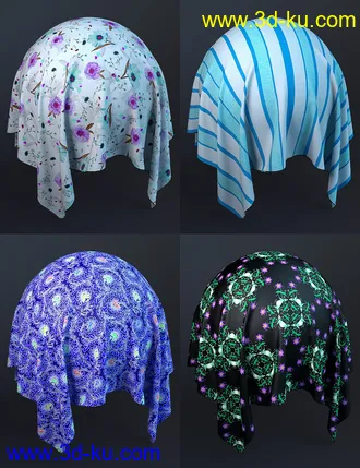 3D打印模型Basic Fabric Iray Shaders的图片