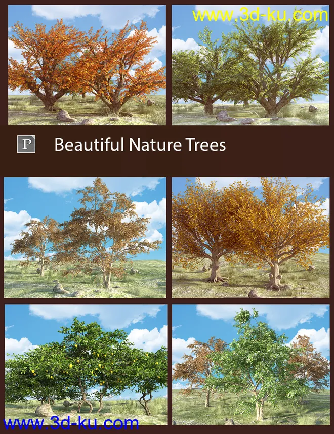 Beautiful Nature Trees模型的图片1