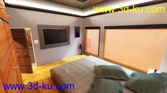 3D打印模型Bedroom Area Set 1的图片