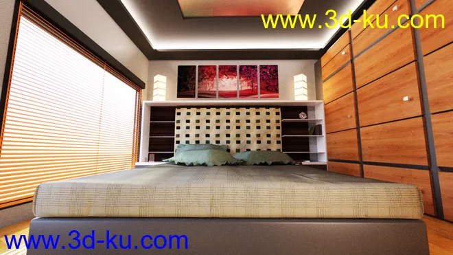 Bedroom Area Set 1模型的图片6
