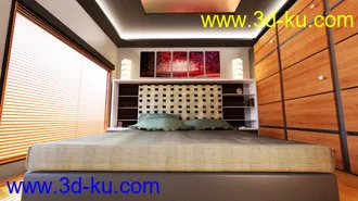 3D打印模型Bedroom Area Set 1的图片
