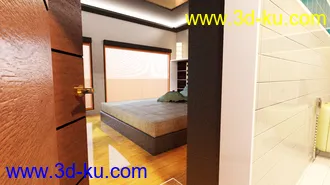 3D打印模型Bedroom Area Set 1的图片