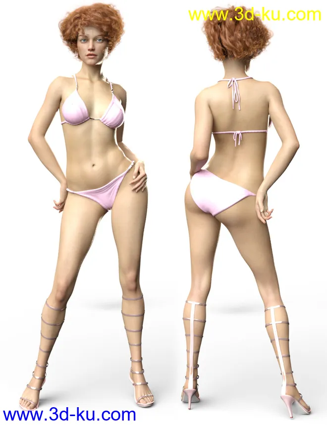Bellerose HD for Genesis 8 Female模型的图片9