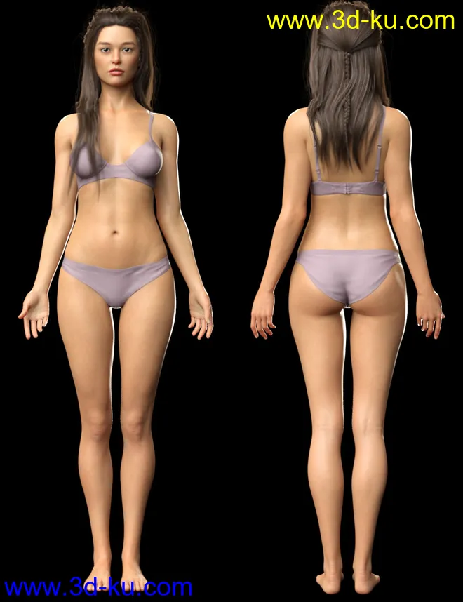 Bess HD for Genesis 8 Female模型的图片3