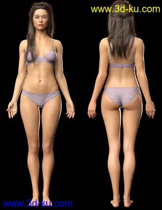 3D打印模型Bess HD for Genesis 8 Female的图片
