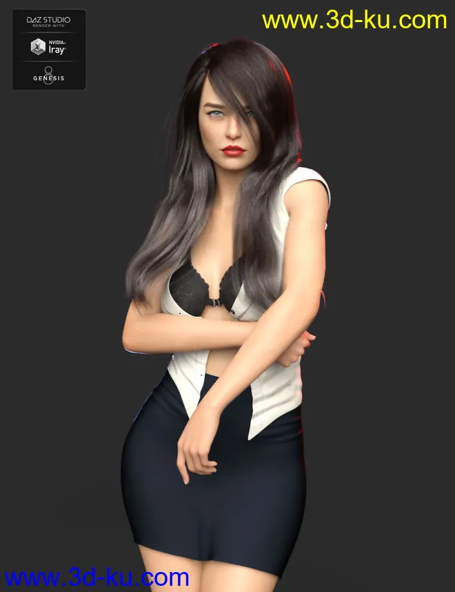 Bess HD for Genesis 8 Female模型的图片6