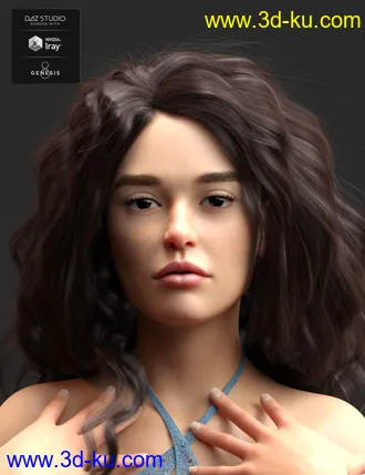 3D打印模型Bess HD for Genesis 8 Female的图片