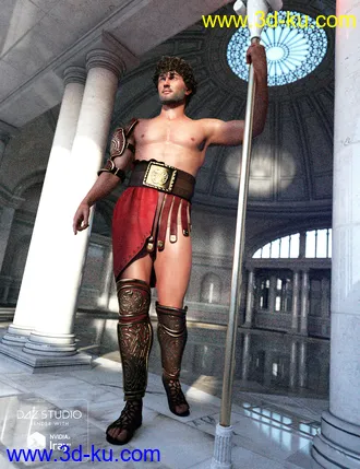 3D打印模型Between Gods Poses for Genesis 8 Male的图片