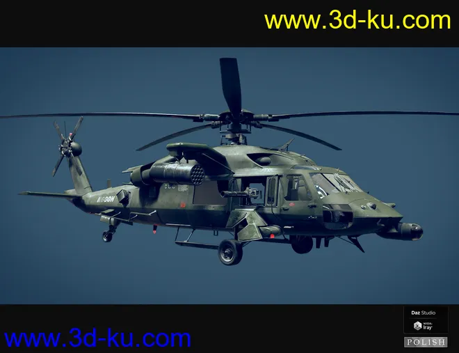 BH Support Helicopter模型的图片3