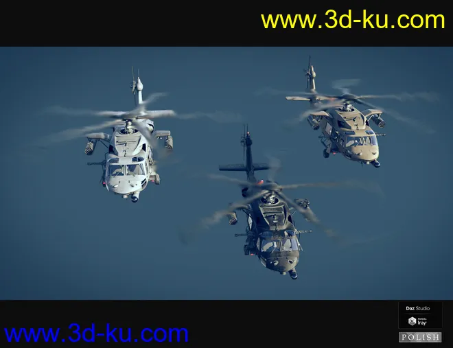 BH Support Helicopter模型的图片6