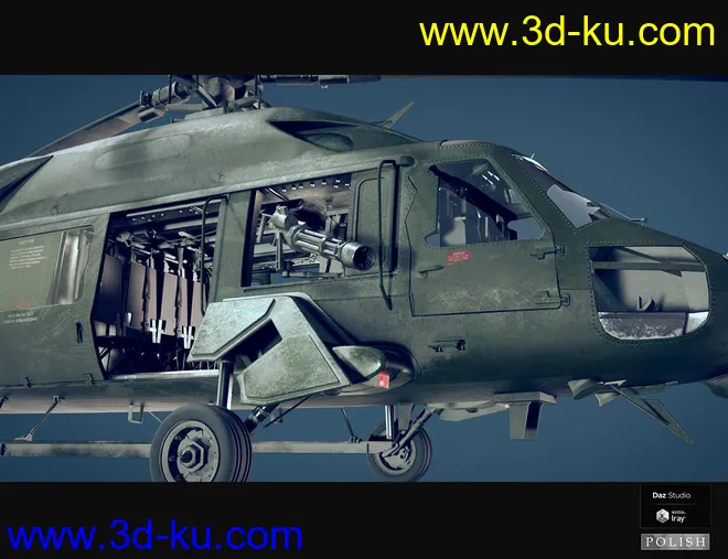 BH Support Helicopter模型的图片7