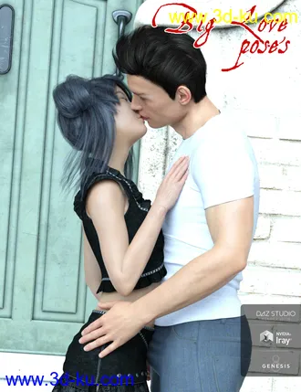 3D打印模型Big Love Poses for Genesis 8的图片