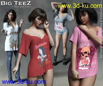 3D打印模型Big TeeZ dForce for the G3 and G8 Females的图片