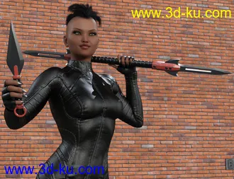 3D打印模型Blade Weapons 2 for Genesis 3 and 8的图片