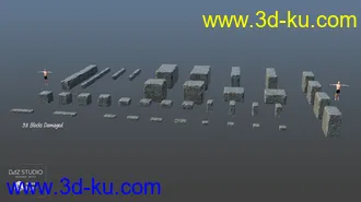 3D打印模型Blocks and Structures的图片
