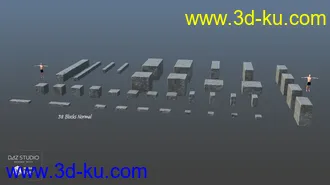 3D打印模型Blocks and Structures的图片