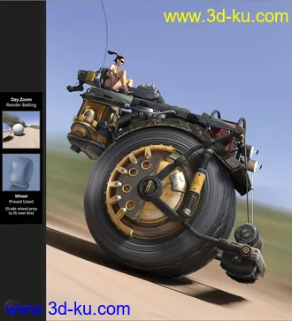 3D打印模型Blur Crazy的图片
