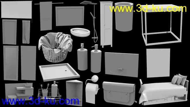 Boys Dorm Room模型的图片3
