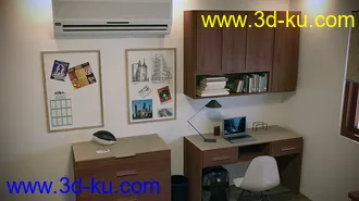 3D打印模型Boys Dorm Room的图片