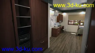 3D打印模型Boys Dorm Room的图片