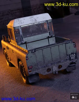 3D打印模型British Farm Pickup的图片