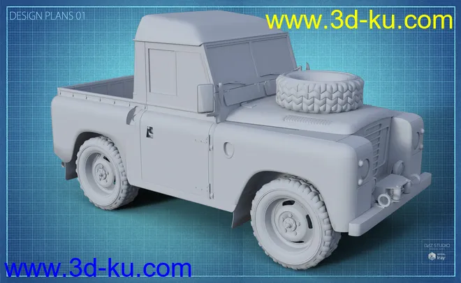 British Farm Pickup模型的图片8