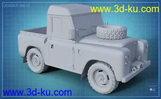 3D打印模型British Farm Pickup的图片