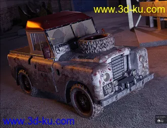 3D打印模型British Farm Pickup Addon的图片