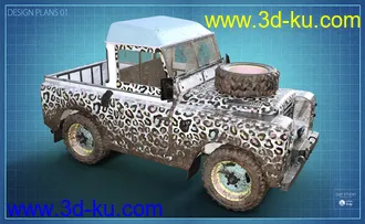 3D打印模型British Farm Pickup Addon的图片