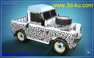 3D打印模型British Farm Pickup Addon的图片
