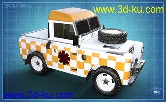3D打印模型British Farm Pickup Addon的图片