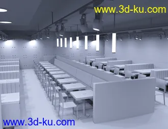 3D打印模型Burger Restaurant的图片