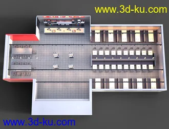 3D打印模型Burger Restaurant的图片