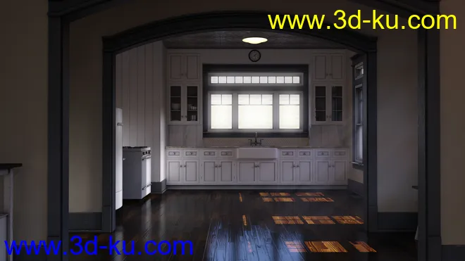 C3D Country Kitchen模型的图片2