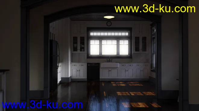 C3D Country Kitchen模型的图片3