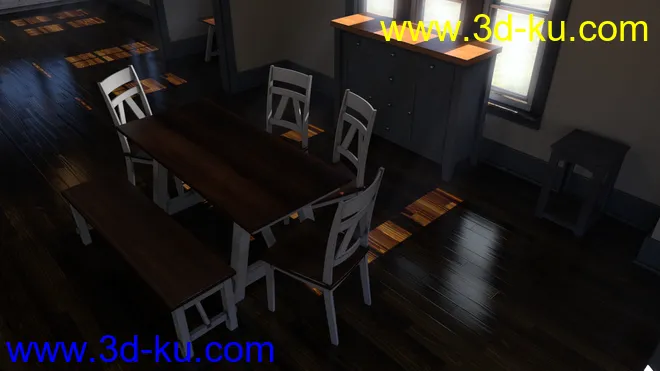 C3D Country Kitchen模型的图片5