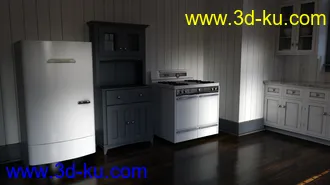 3D打印模型C3D Country Kitchen的图片