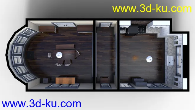 C3D Country Kitchen模型的图片11