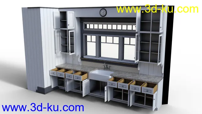 C3D Country Kitchen模型的图片13