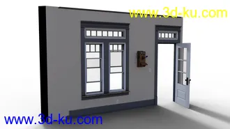 3D打印模型C3D Country Kitchen的图片