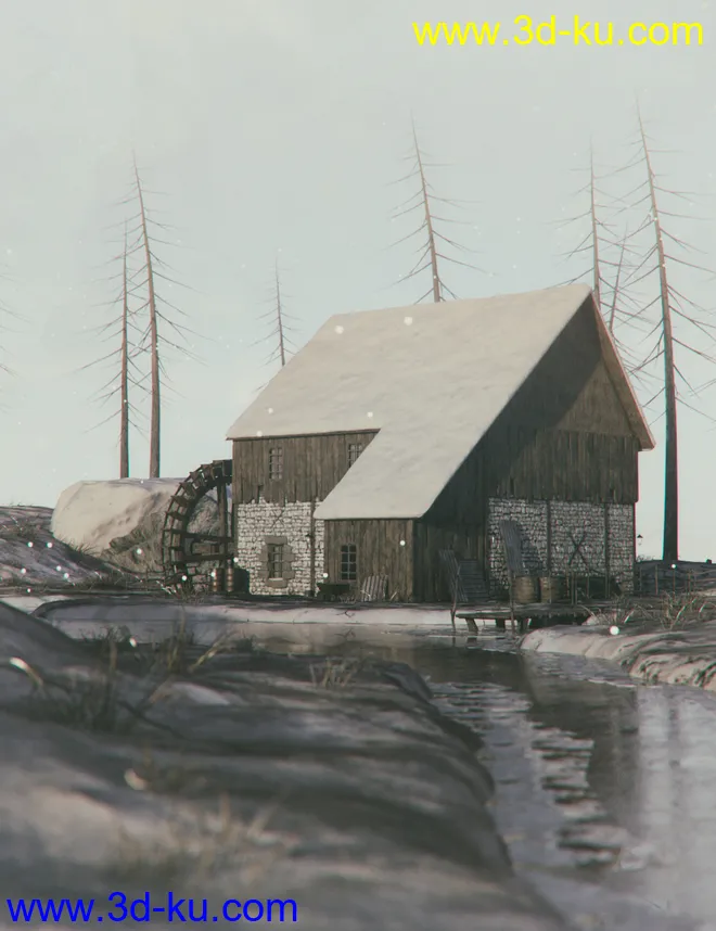 Cabin In The Snow模型的图片1