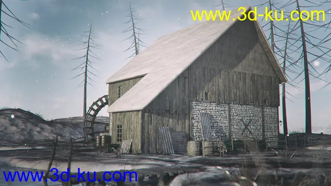 Cabin In The Snow模型的图片3