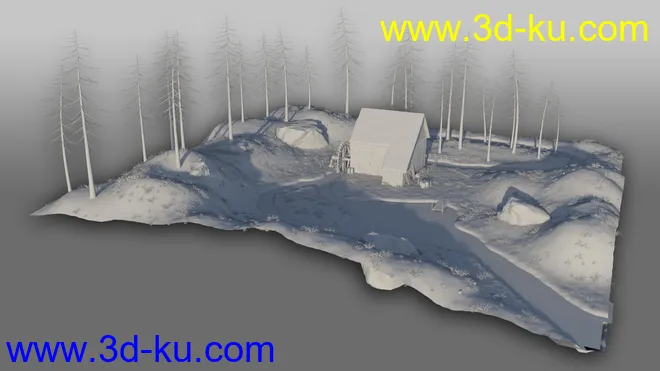 Cabin In The Snow模型的图片6