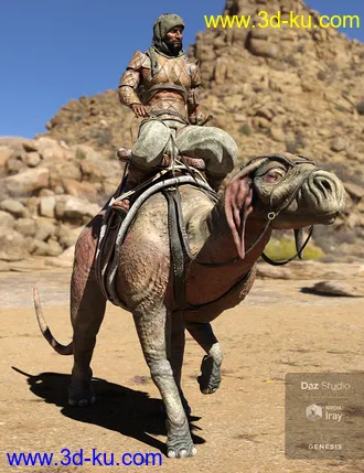 Camezard HD Original Creature模型的图片4